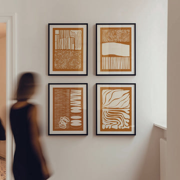 Code of the River Lands Set of 4 by Lisa Solomoniuk wall - art - picture - poster