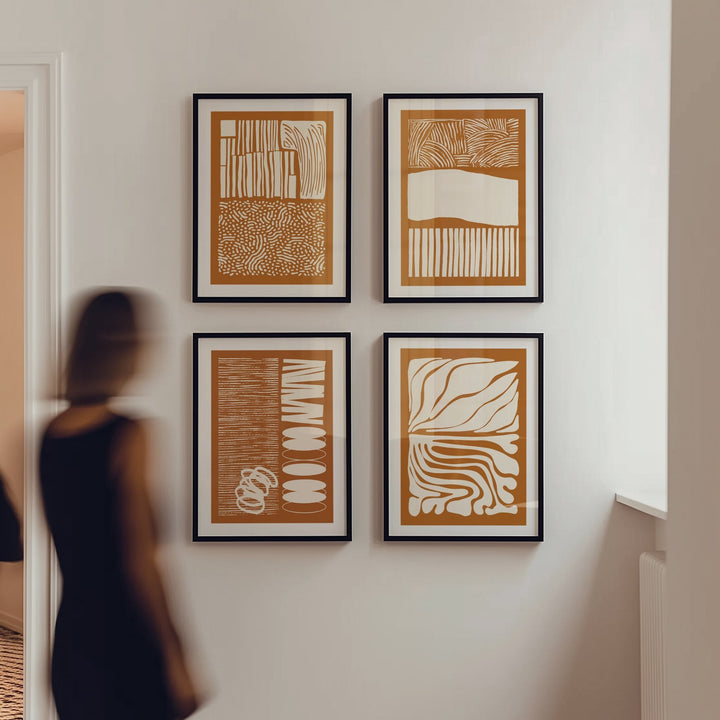 Code of the River Lands Set of 4 by Lisa Solomoniuk wall - art - picture - poster