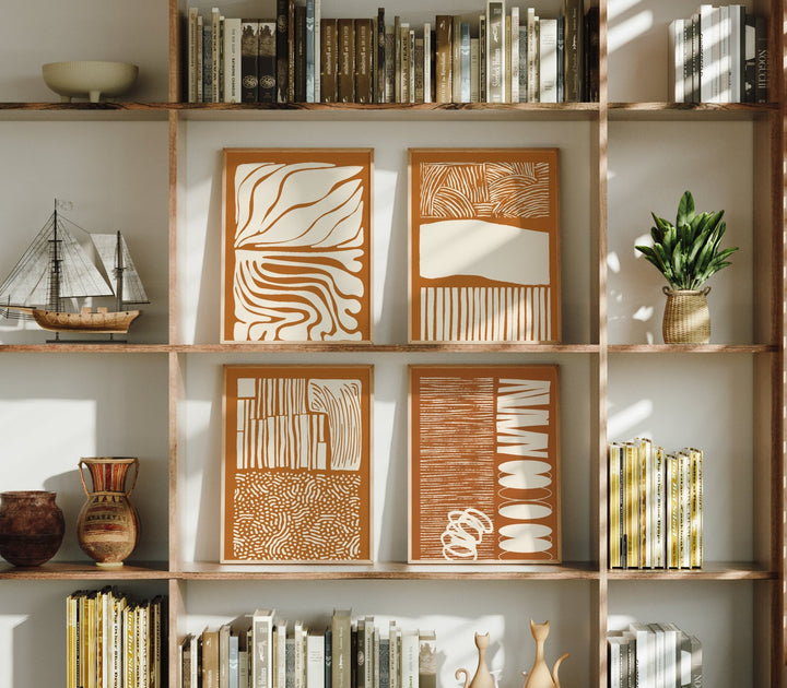 Code of the River Lands Set of 4 by Lisa Solomoniuk wall - art - picture - poster