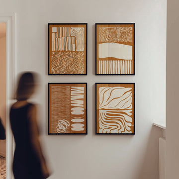 Code of the River Lands Set of 4 by Lisa Solomoniuk wall - art - picture - poster