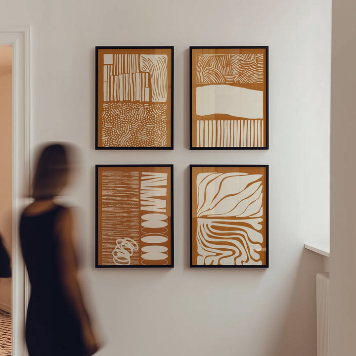 Code of the River Lands Set of 4 by Lisa Solomoniuk wall - art - picture - poster