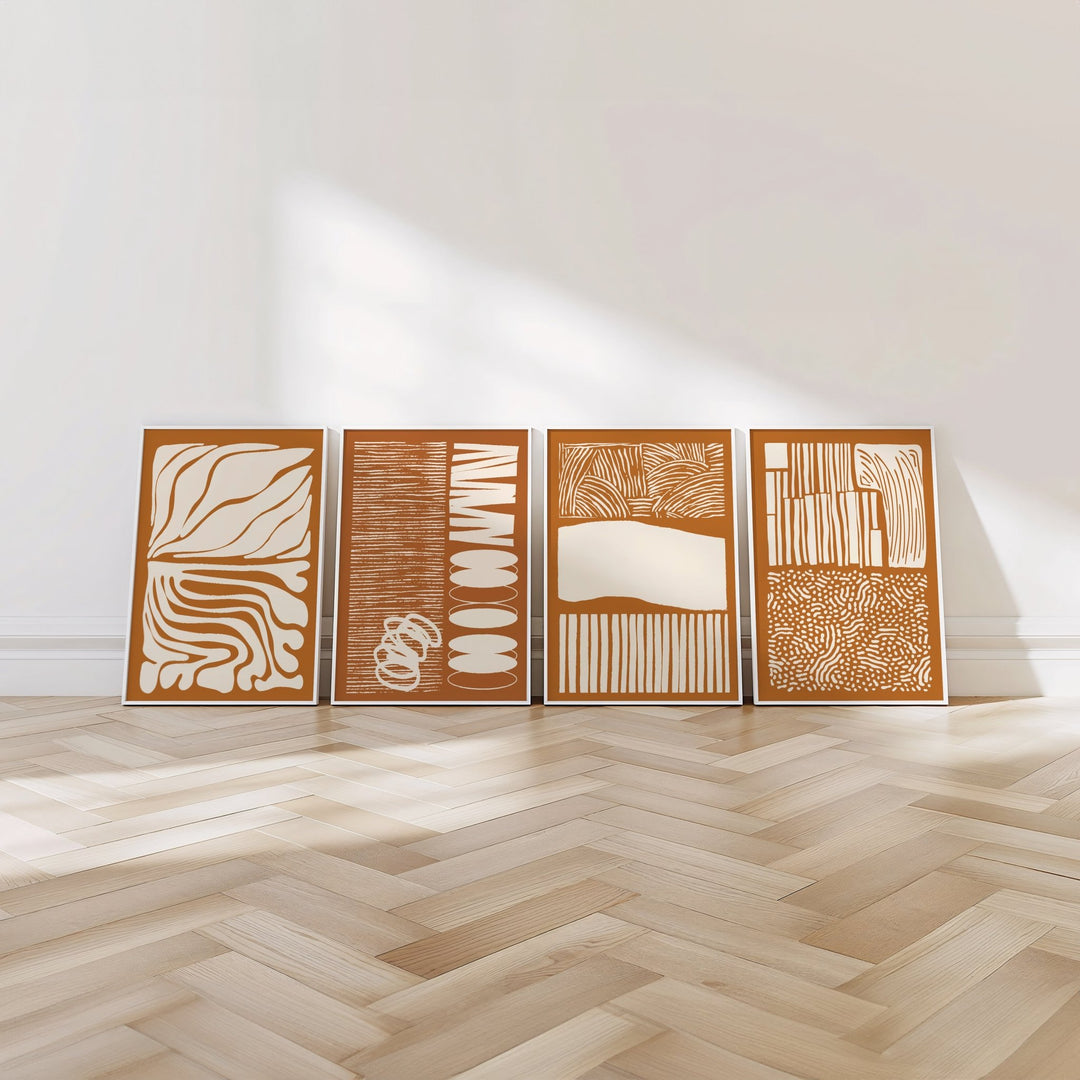 Code of the River Lands Set of 4 by Lisa Solomoniuk wall - art - picture - poster