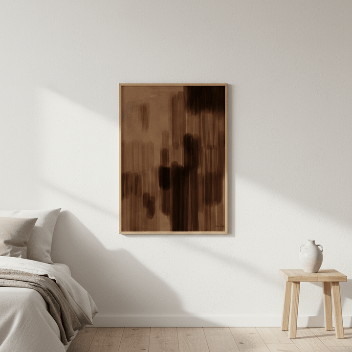 Coffee Abstract by Julia Cheney wall - art - picture - poster