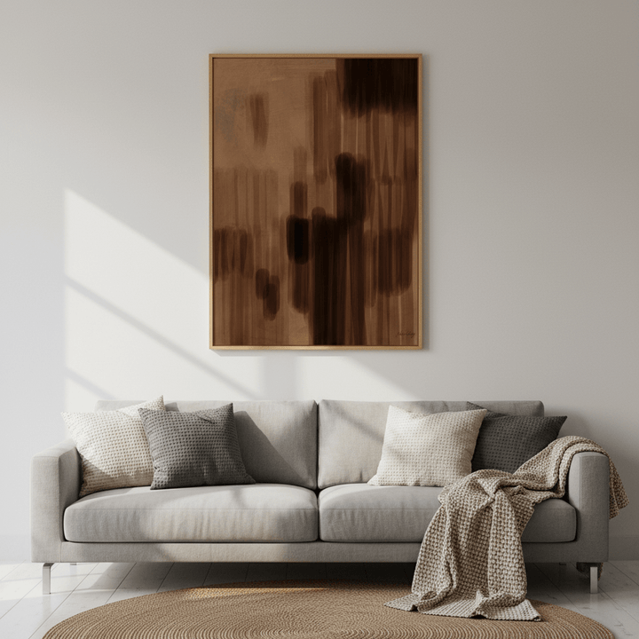 Coffee Abstract by Julia Cheney wall - art - picture - poster