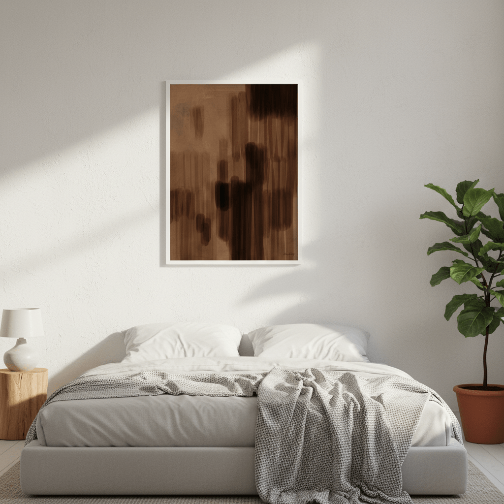 Coffee Abstract by Julia Cheney wall - art - picture - poster