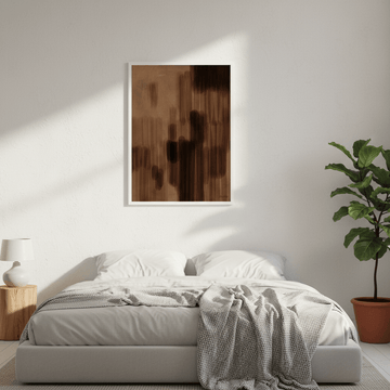 Coffee Abstract by Julia Cheney wall - art - picture - poster