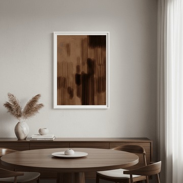 Coffee Abstract by Julia Cheney wall - art - picture - poster