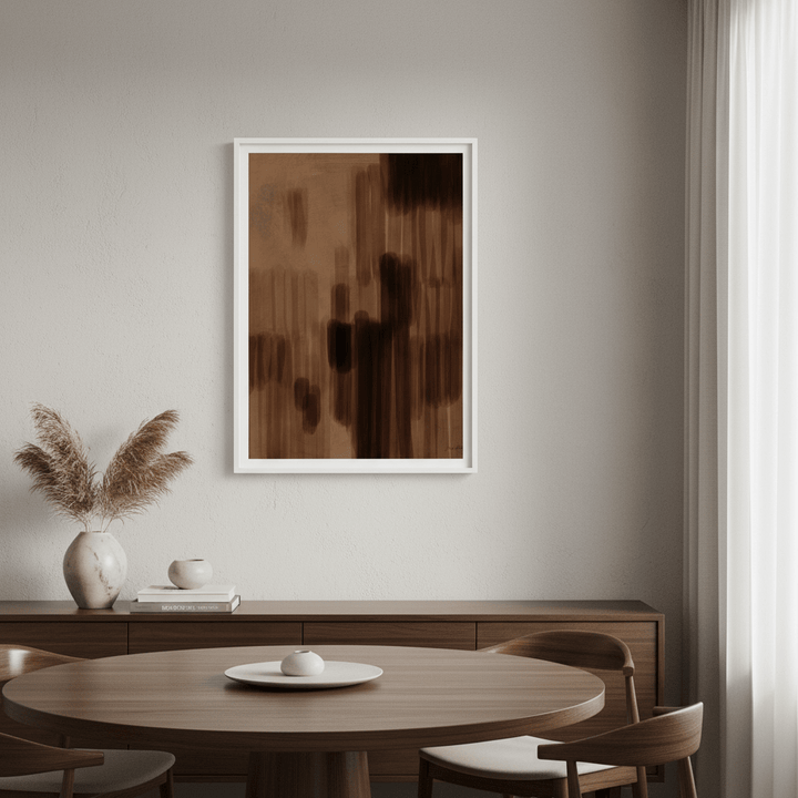 Coffee Abstract by Julia Cheney wall - art - picture - poster