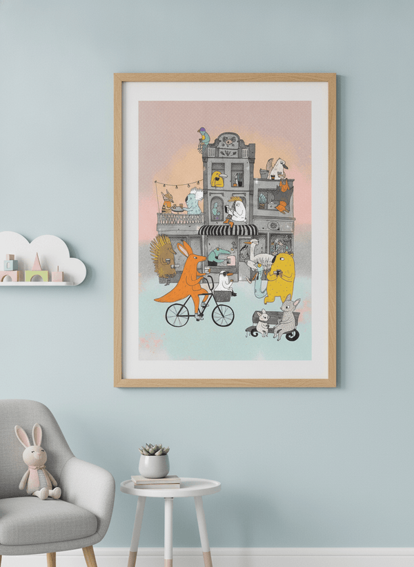 Coffee Animal Street By Luka VA