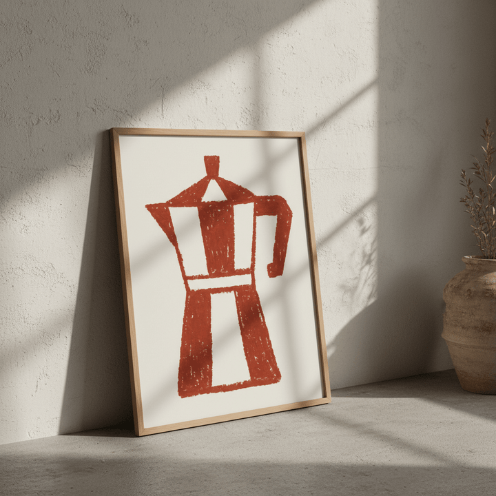 Coffee by Silvia Visscher wall - art - picture - poster