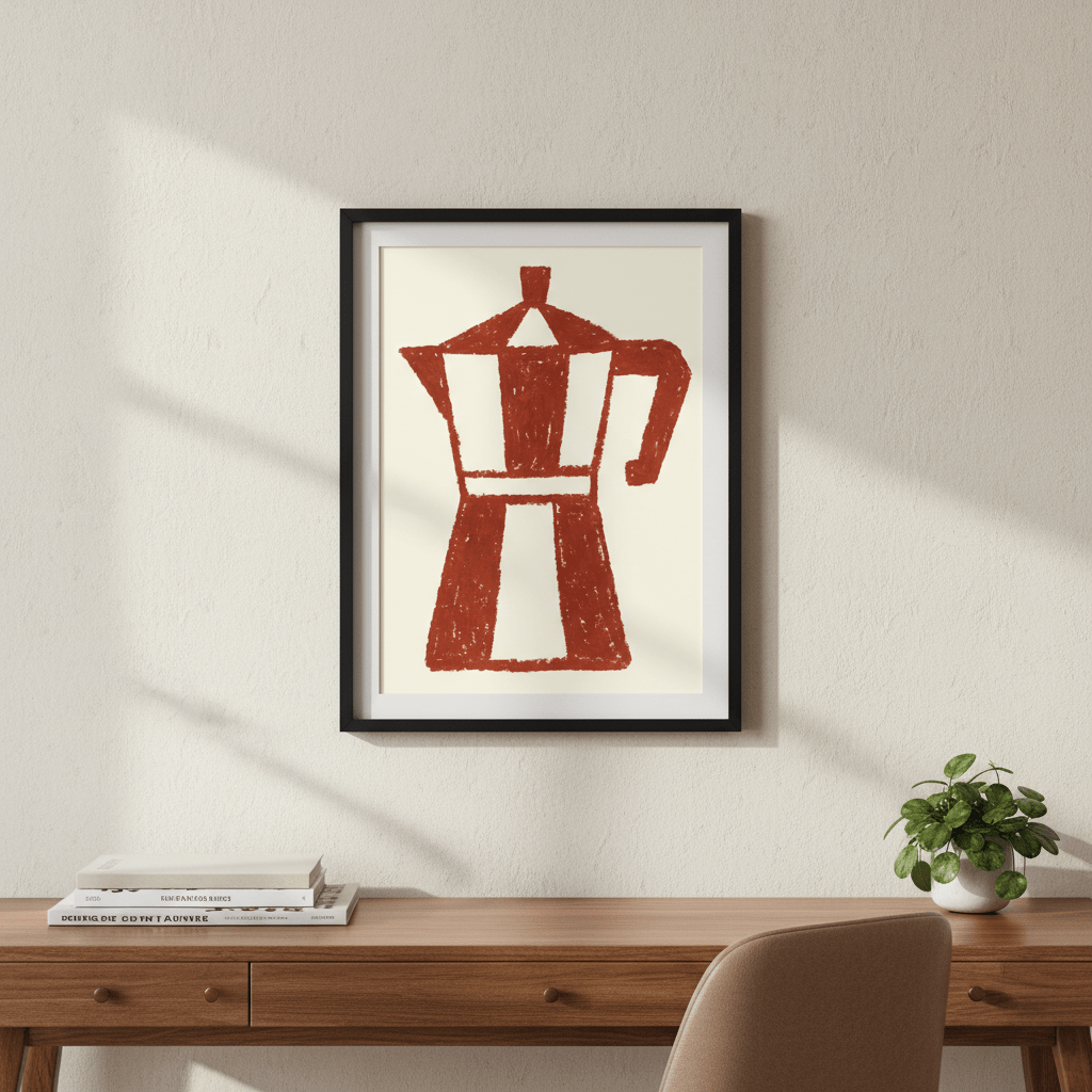 Coffee by Silvia Visscher wall - art - picture - poster