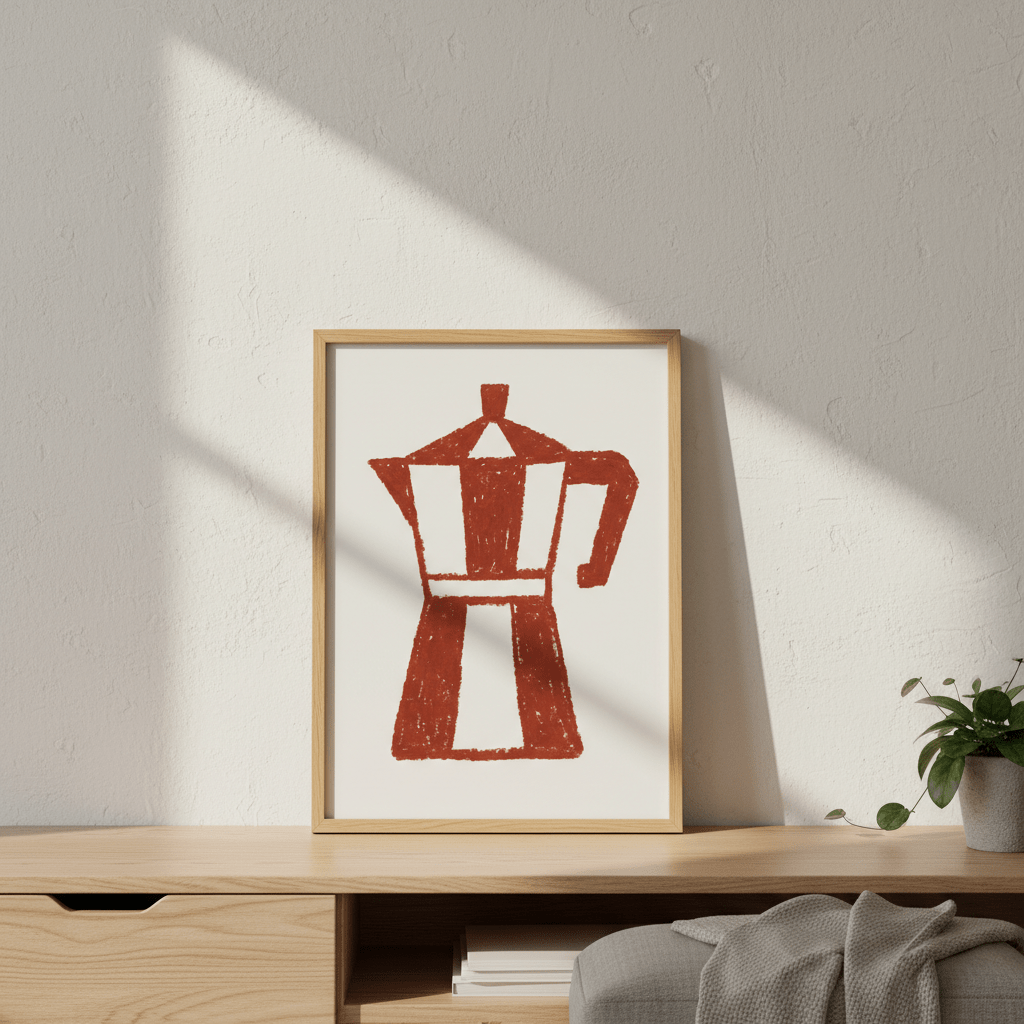 Coffee by Silvia Visscher wall - art - picture - poster