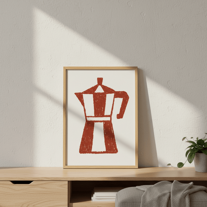 Coffee by Silvia Visscher wall - art - picture - poster