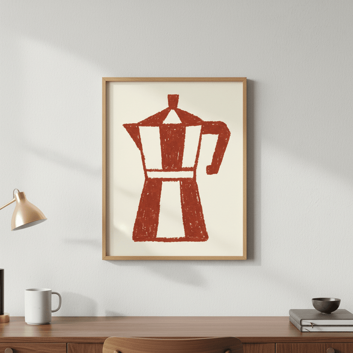 Coffee by Silvia Visscher wall - art - picture - poster