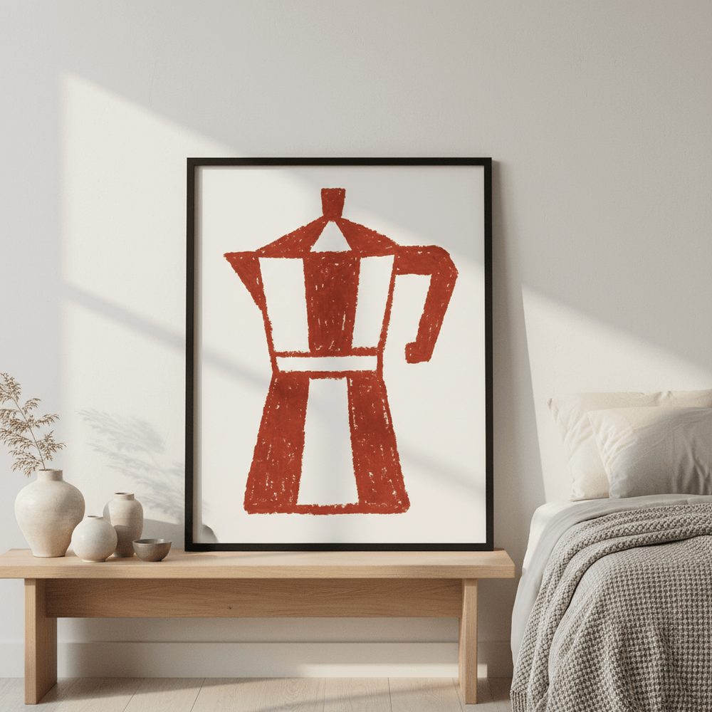Coffee by Silvia Visscher wall - art - picture - poster
