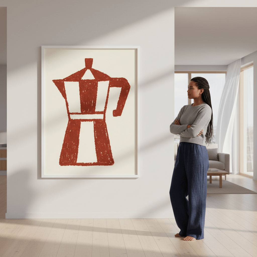 Coffee by Silvia Visscher wall - art - picture - poster
