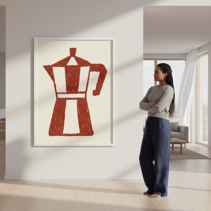 Coffee by Silvia Visscher wall - art - picture - poster