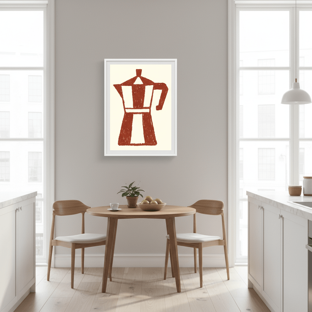Coffee by Silvia Visscher wall - art - picture - poster