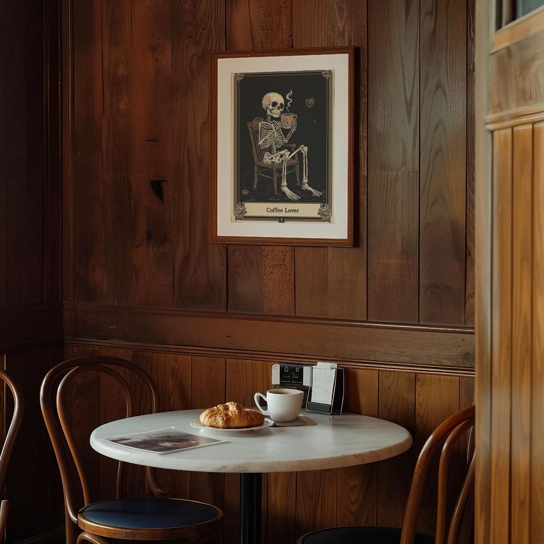 Coffee Lover Tarot Card Print - Style My Wall