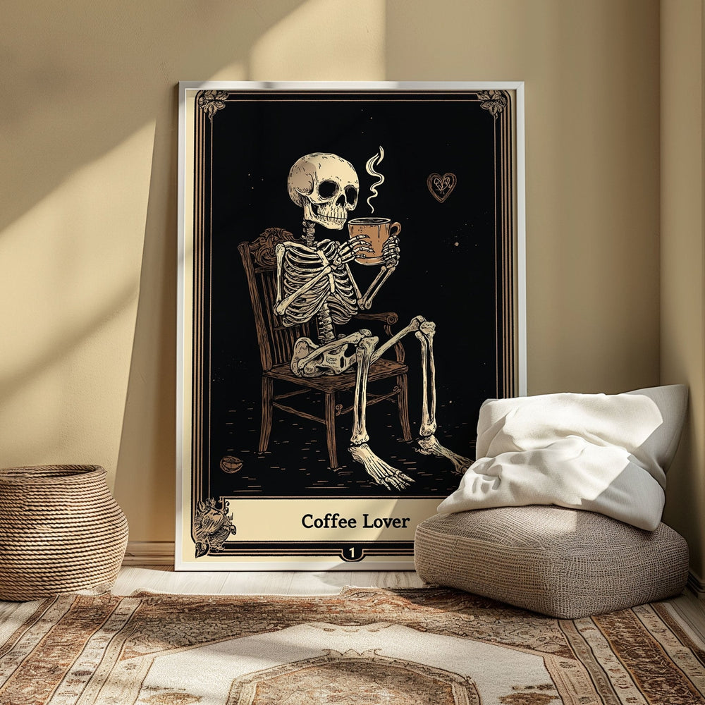 Coffee Lover Tarot Card Print - Style My Wall