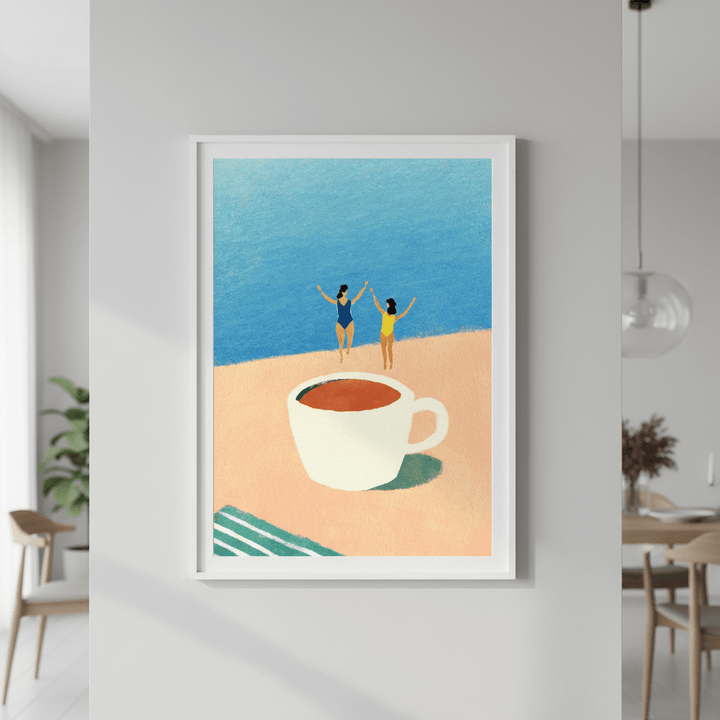 Coffee Party by Henry Rivers wall - art - picture - poster