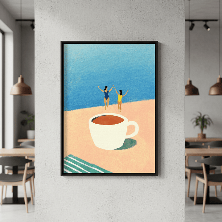 Coffee Party by Henry Rivers wall - art - picture - poster