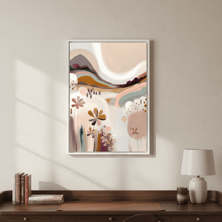 Colorful Hills by Bella Eve wall - art - picture - poster