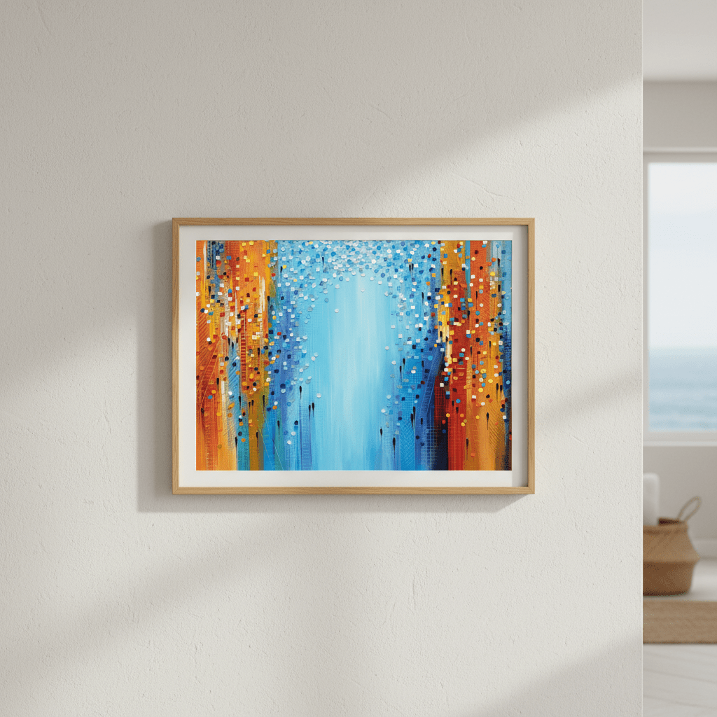 Colors of the City Mood by Ekaterina Ermilkina wall - art - picture - poster