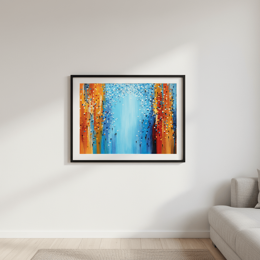 Colors of the City Mood by Ekaterina Ermilkina wall - art - picture - poster