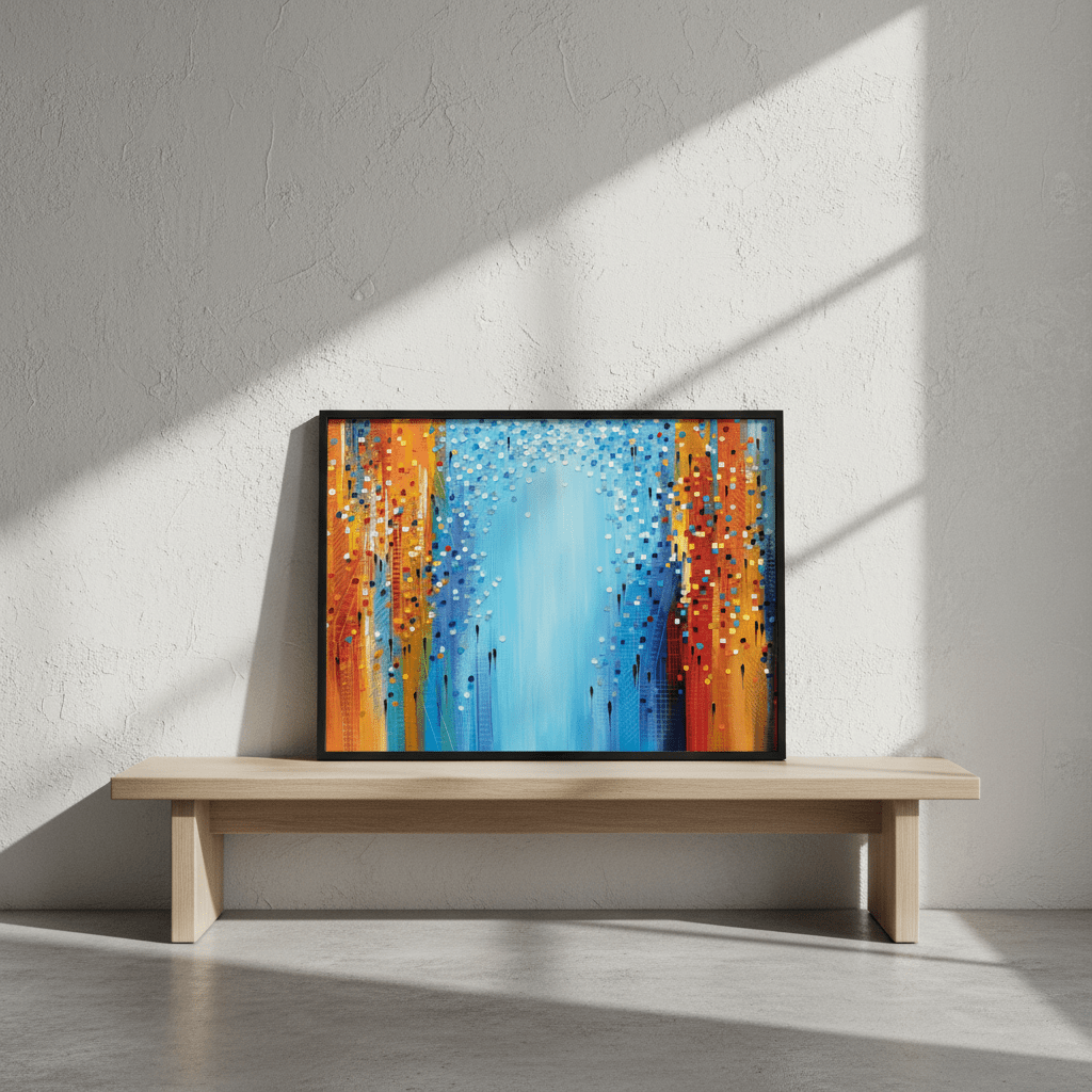 Colors of the City Mood by Ekaterina Ermilkina wall - art - picture - poster