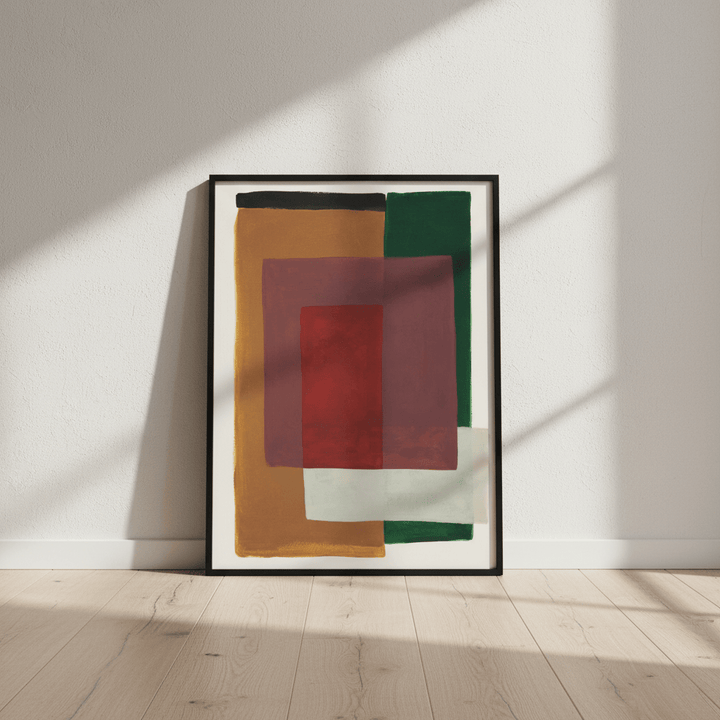 Colourblock by Berit Mongensen Lopez wall - art - picture - poster