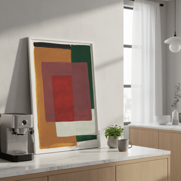 Colourblock by Berit Mongensen Lopez wall - art - picture - poster
