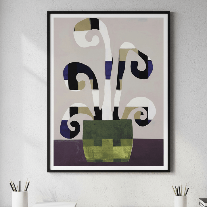 Composed Growth by Berit Mongensen Lopez wall - art - picture - poster
