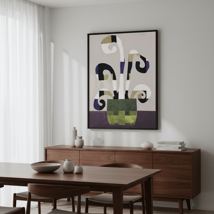 Composed Growth by Berit Mongensen Lopez wall - art - picture - poster