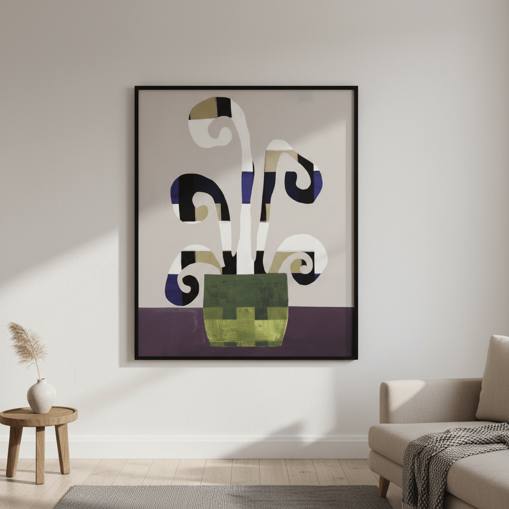 Composed Growth by Berit Mongensen Lopez wall - art - picture - poster