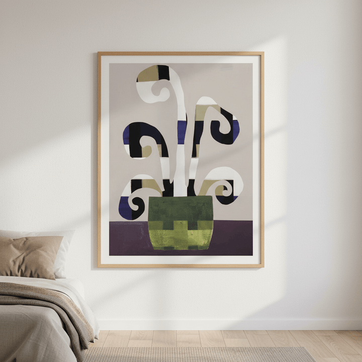 Composed Growth by Berit Mongensen Lopez wall - art - picture - poster