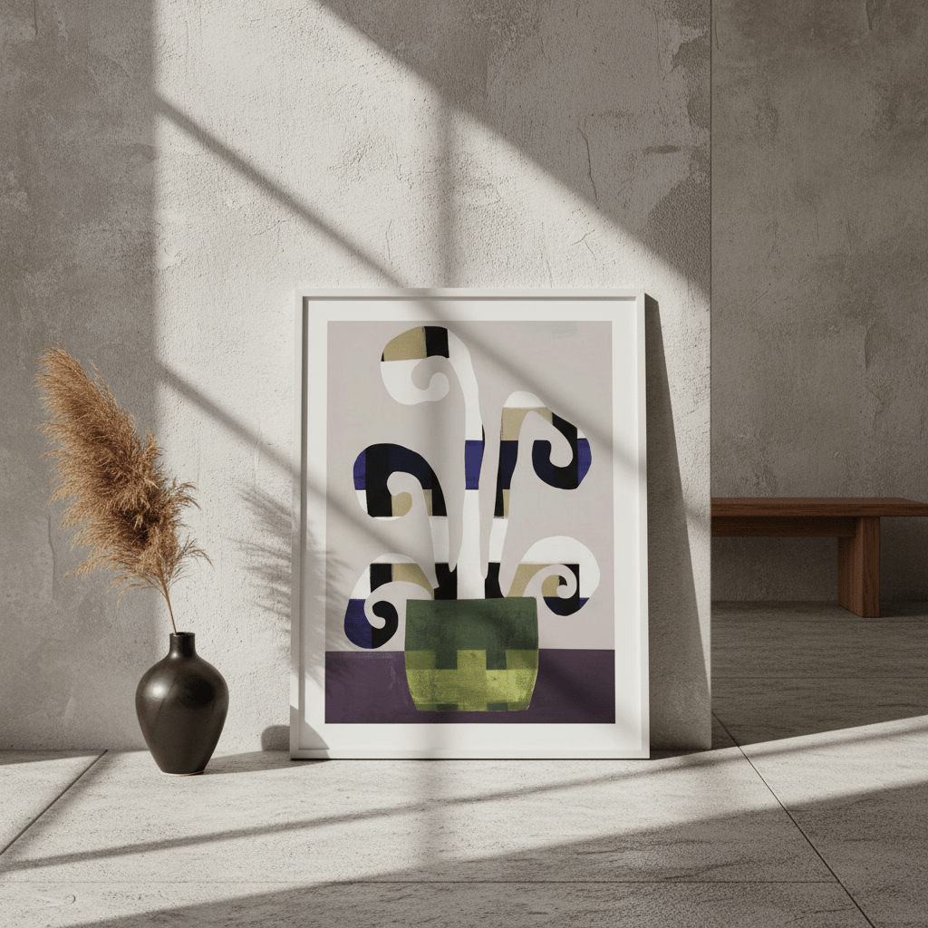 Composed Growth by Berit Mongensen Lopez wall - art - picture - poster