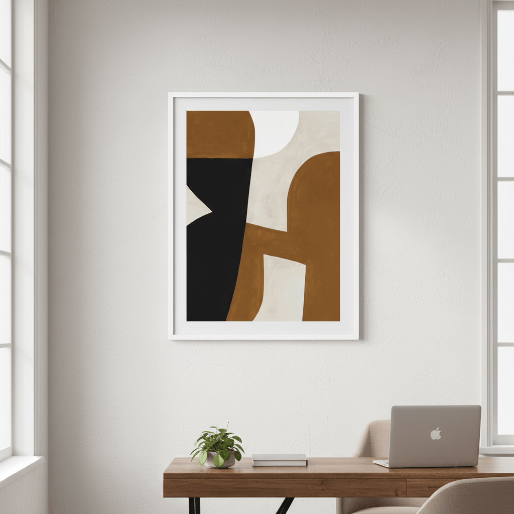 Connected by Berit Mongensen Lopez wall - art - picture - poster
