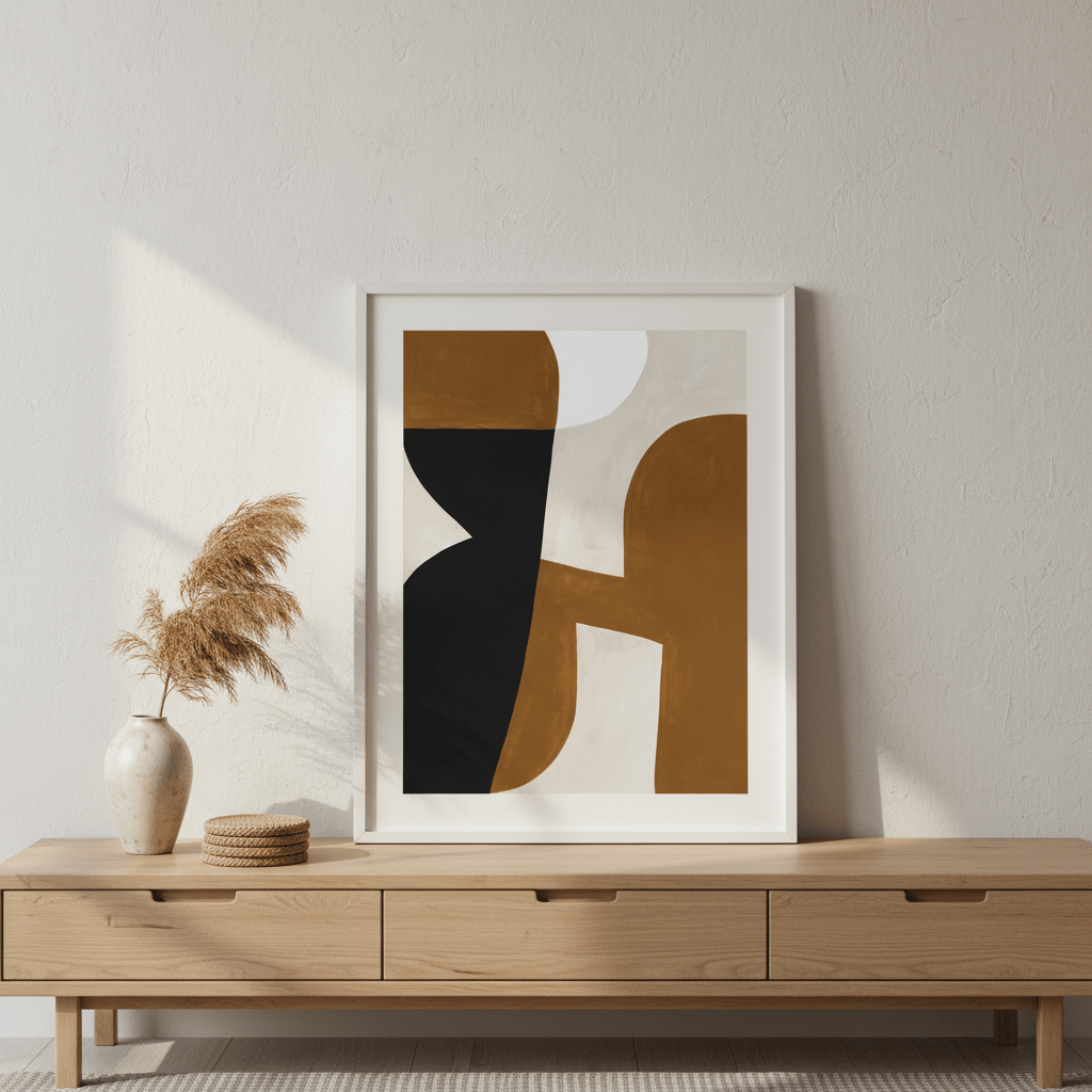 Connected by Berit Mongensen Lopez wall - art - picture - poster