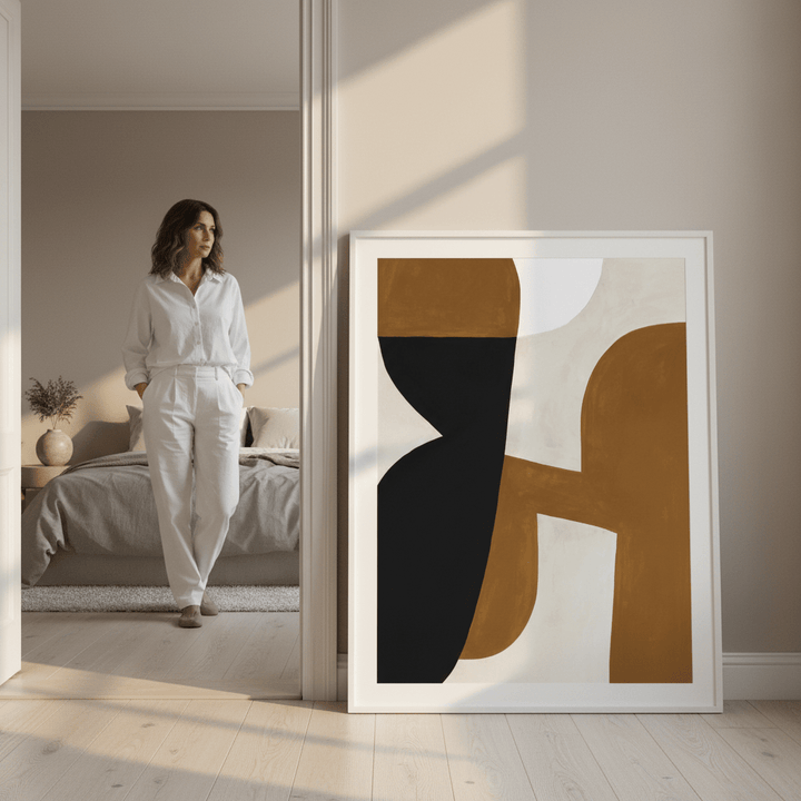 Connected by Berit Mongensen Lopez wall - art - picture - poster