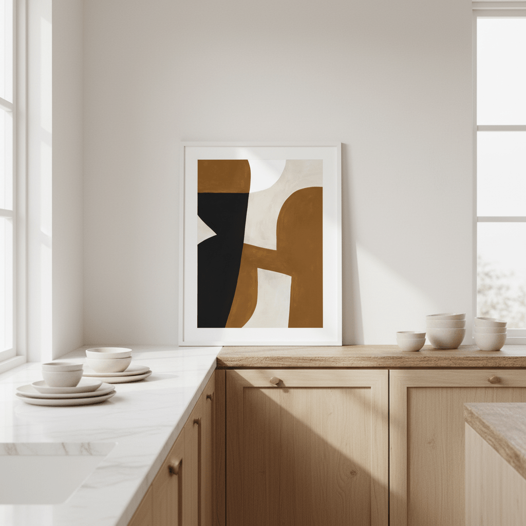 Connected by Berit Mongensen Lopez wall - art - picture - poster