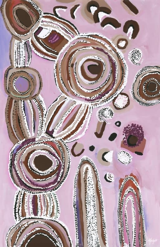 Conneting Waterholes By Maria Watson Trudgett