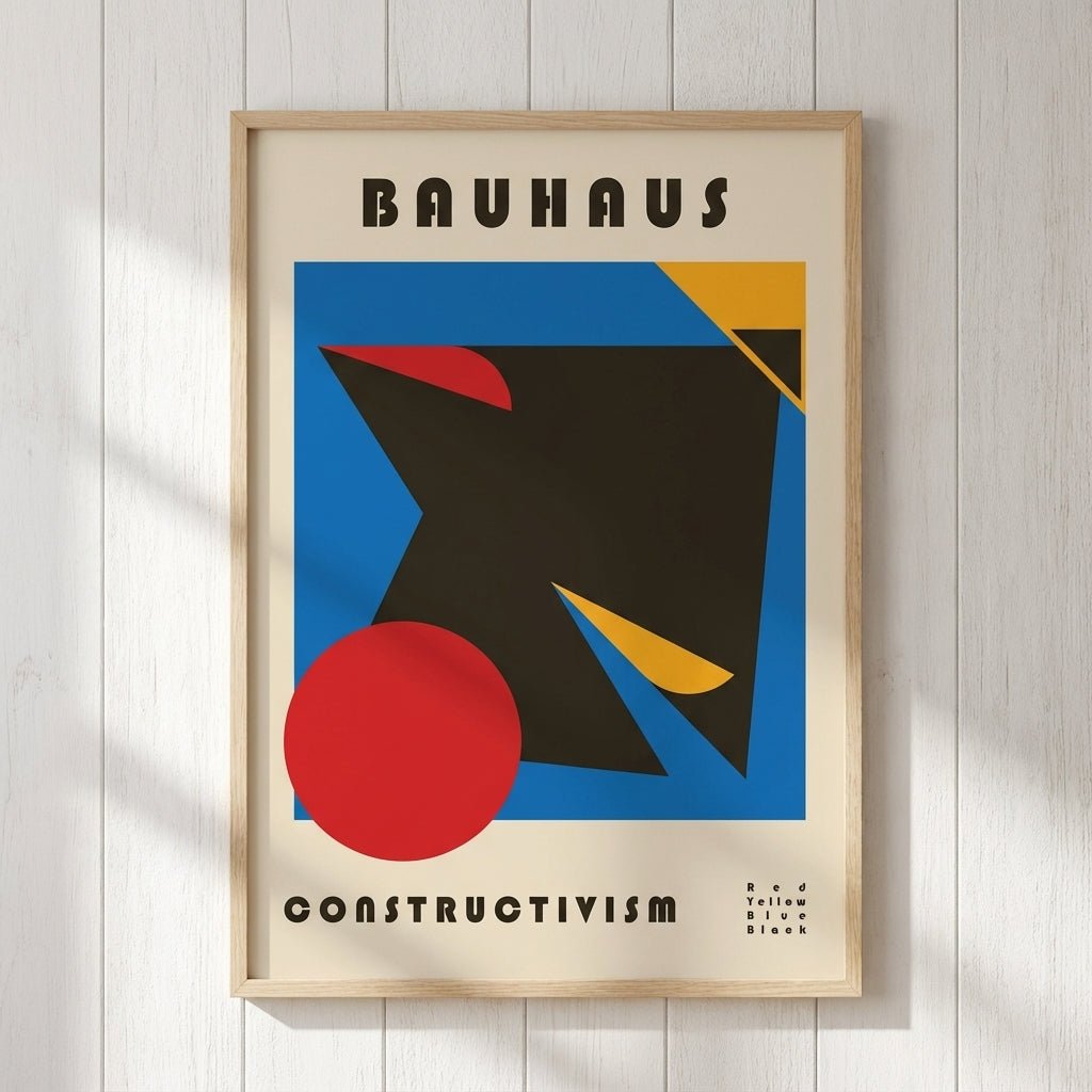 Constructivist Composition wall - art - picture - poster