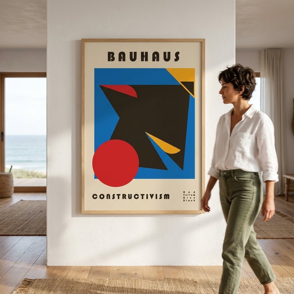 Constructivist Composition wall - art - picture - poster