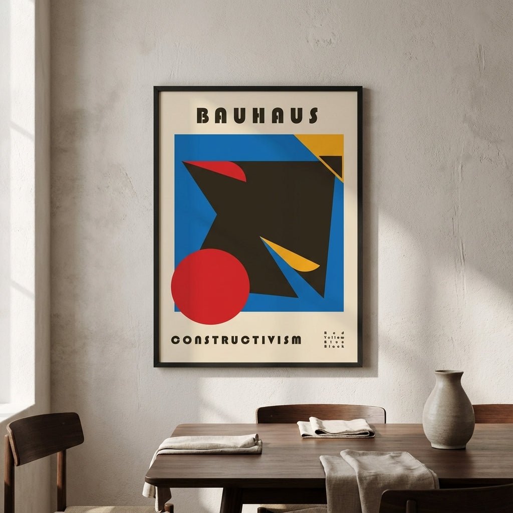 Constructivist Composition wall - art - picture - poster
