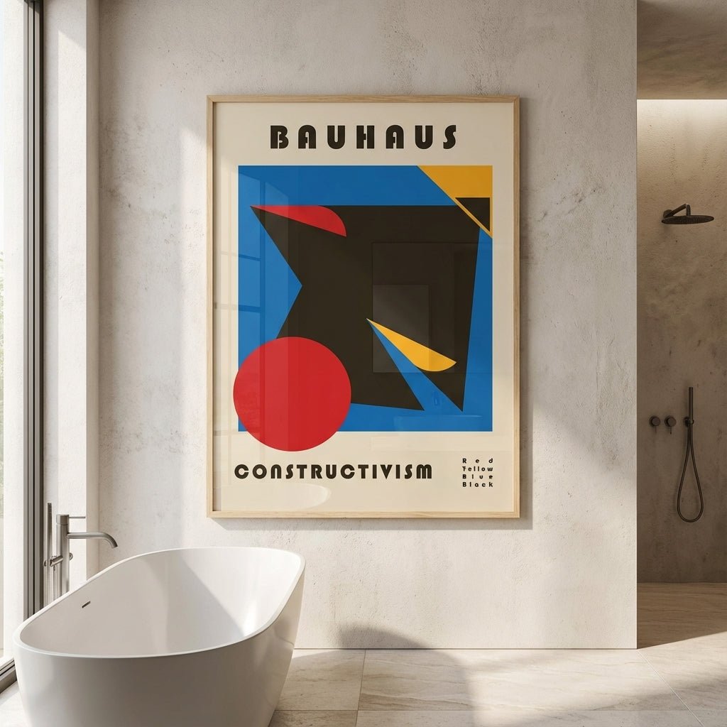 Constructivist Composition wall - art - picture - poster