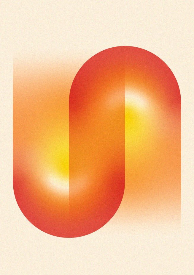 Continuum Art Poster Pattern Wall Art Eclectic Design frame