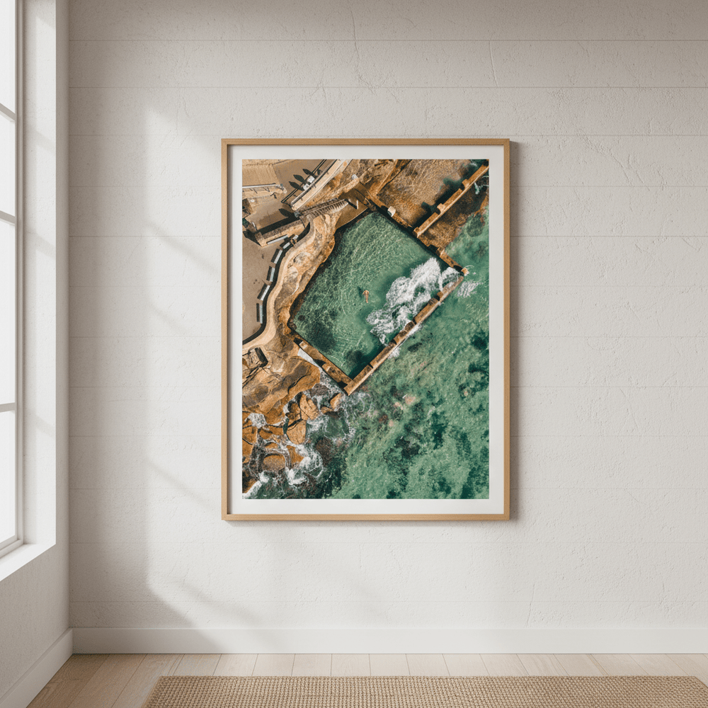 Coogee Rockpool, NSW by L10 wall - art - picture - poster
