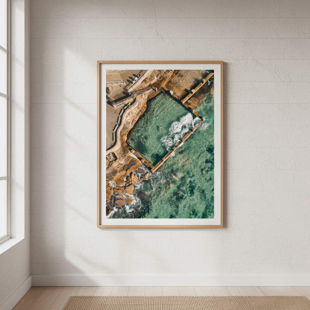 Coogee Rockpool, NSW by L10 wall - art - picture - poster