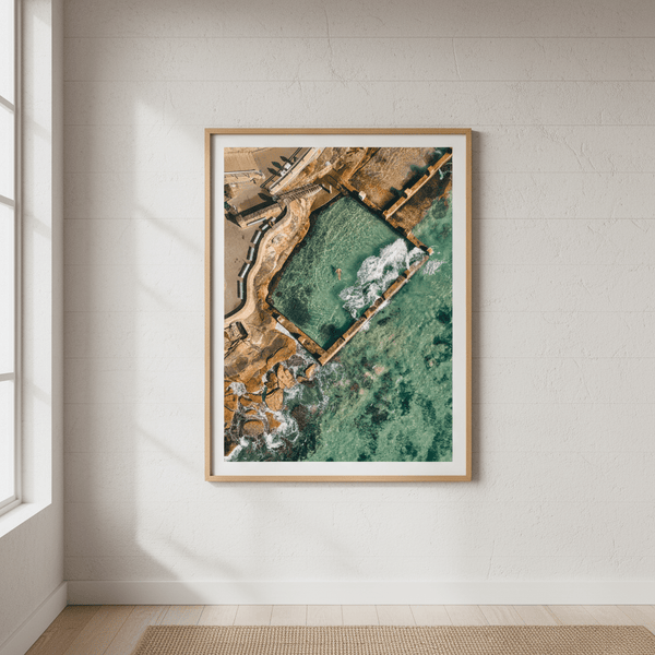 Coogee Rockpool, NSW by L10 | Art & Canvas Print